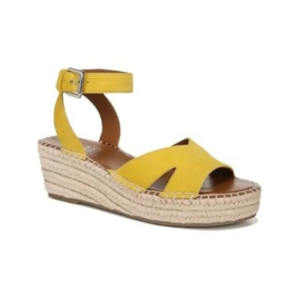 FRANCO SARTO Womens Yellow 1